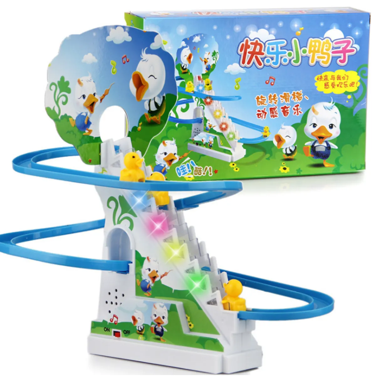 Climbing Penguin Duck Stairs Toy